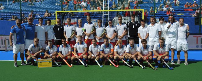 Herren-Hockey-Nationalmannschaft bei der Europameisterschaft in Boom 2013